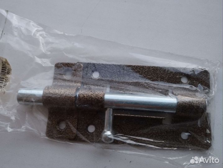 Щеколда-шпингалет большая новая