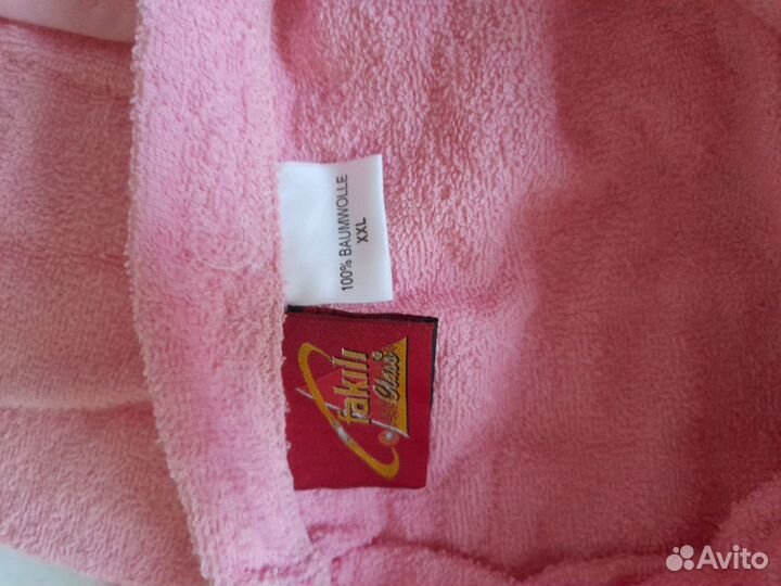 Комплект для бани махровый новый