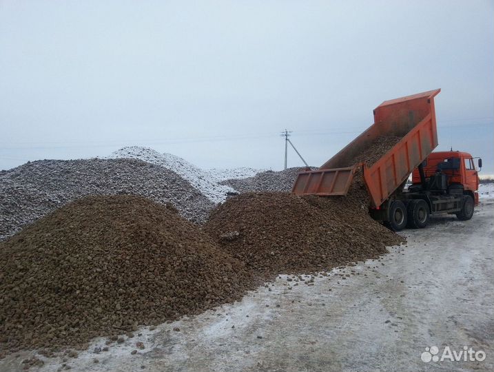 Щебень. Гравий