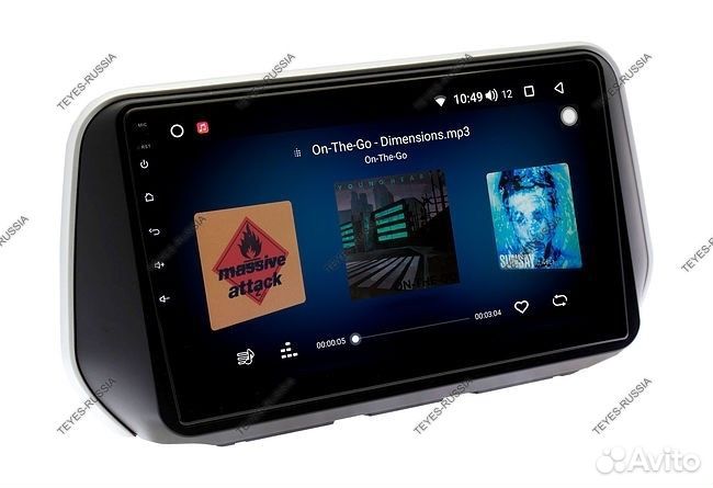 Андроид магнитола Teyes Hyundai Santa Fe (2018+)