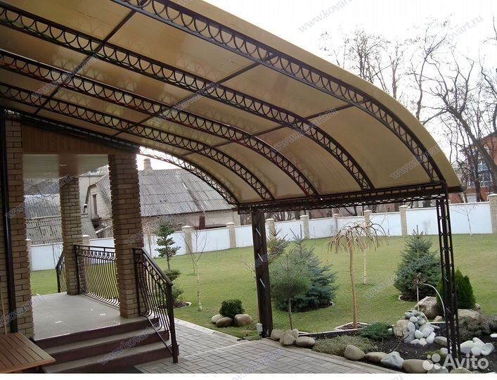 Навесы входные группы