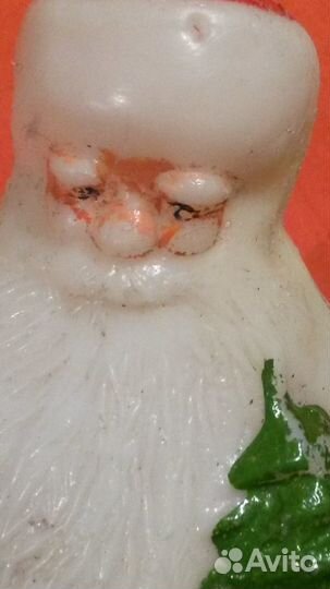 Дед мороз и снегурочка пластмассовые куклы СССР