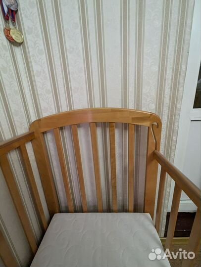 Детская кроватка для малыша новорожденного бу