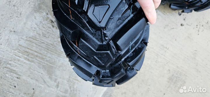 Резина Ancla 27 на оригинальных дисках cf moto r12