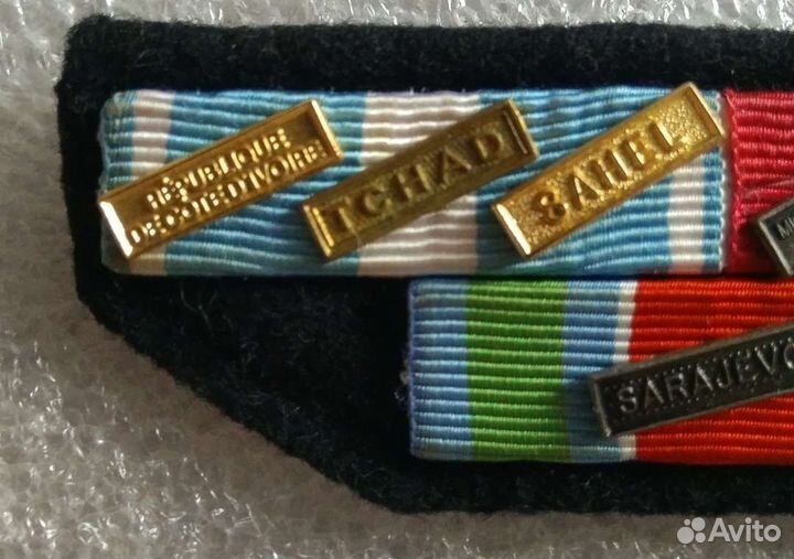 Французский Иностранный Легион. Шевроны, Медали