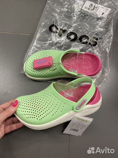 Crocs LiteRide женские 36 37 38 39 40 сланцы