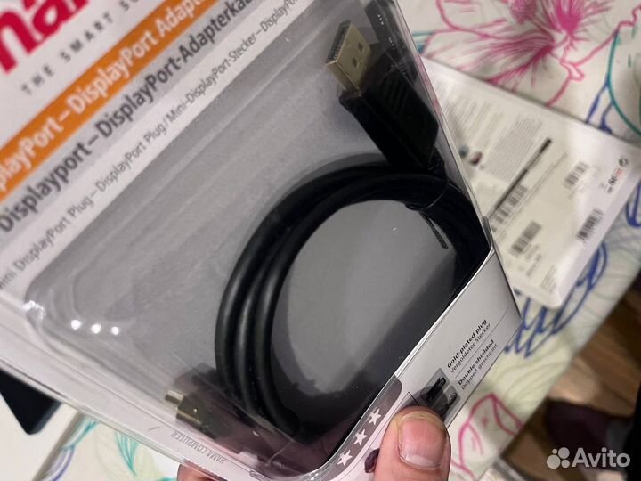 Кабель Display Port hama DisplayPort (m)