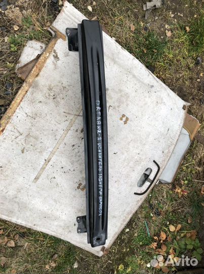 Усилитель заднего бампера Шкода Октавия 3