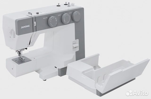 Швейная машина Janome 1522 LG белый/серый