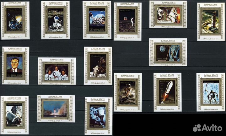 Космос. Космическая программа США. Аджман 1972 г