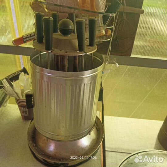 Электро шашлычница СССР