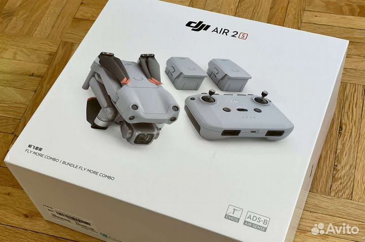 Квадрокоптер DJI Air 2s Fly more combo