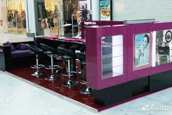 Нейл бар, островки для маникюра