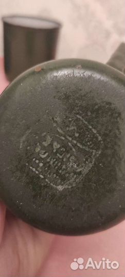 Кружка эмалированная СССР Лысьва кмк ркка