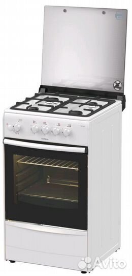 Плита газовая Дарина 1В1 GM 441 018 W с пьезоподжи