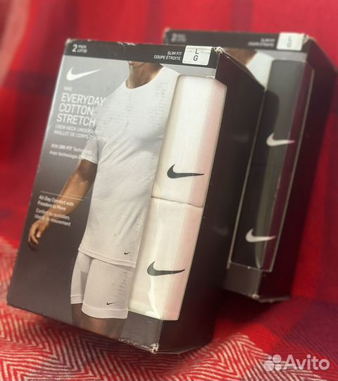 Комплект Nike, футболки 2 шт., оригинал