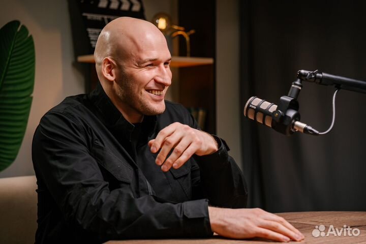 Студия для подкастов sjmedia