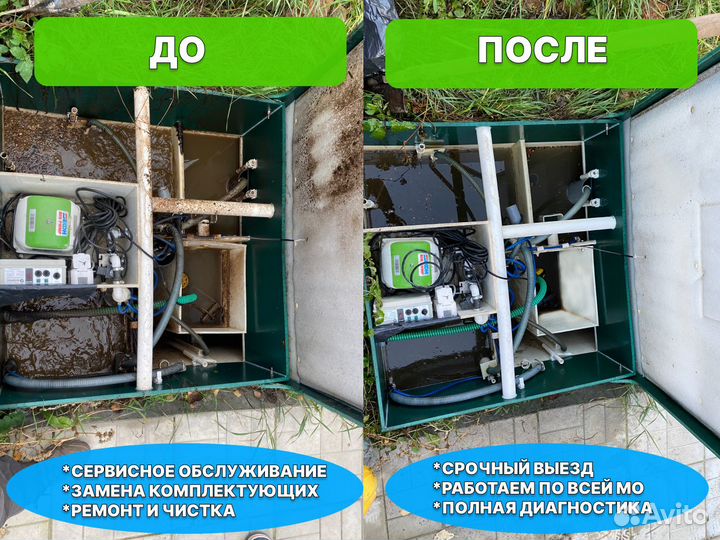 Обслуживание, чистка, ремонт септиков топас юнилос