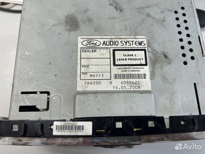 Магнитола 6000 CD для ford focus 2/c-max/fusion