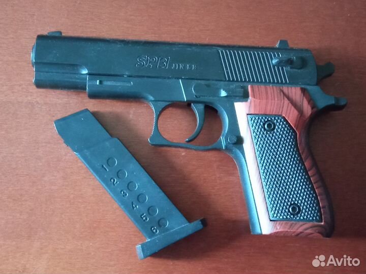 Пистолет игрушечный детский SP-3, пластик, 6 мм