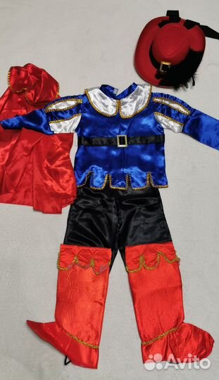 Новогодний костюм Кота в сапогах 122