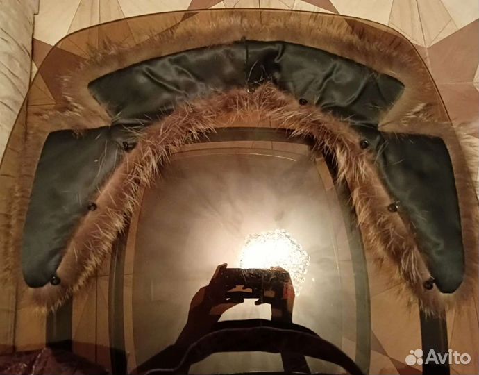 Воротник из натурального меха