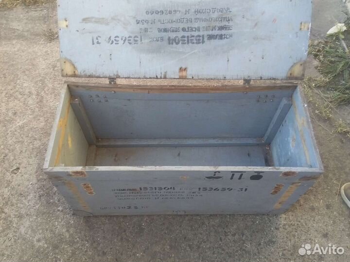 Деревянный ящик СССР