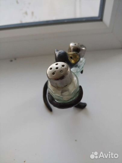 Солонка и перечница СССР обезьяна винтаж