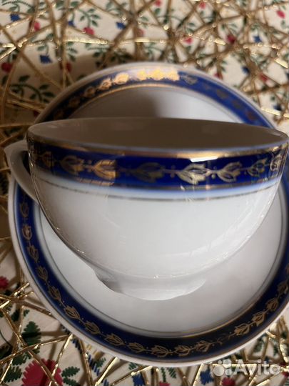 Чашка с блюдцем