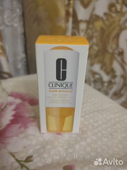 Clinique эмульсия и набор клиник fresh presded 7