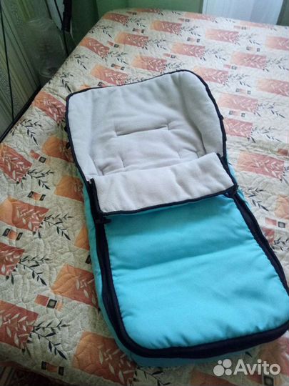 Тёплый конверт в коляску