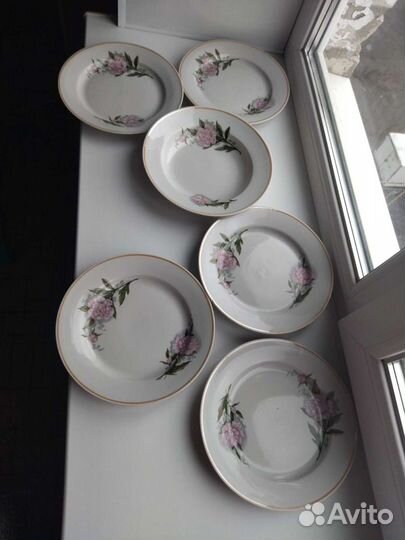 Набор плоских тарелок 5шт