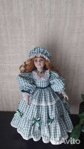 Кукла фарфоровая коллекционная