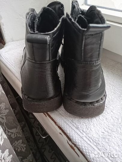 Ботинки демисезонные женские натуральная