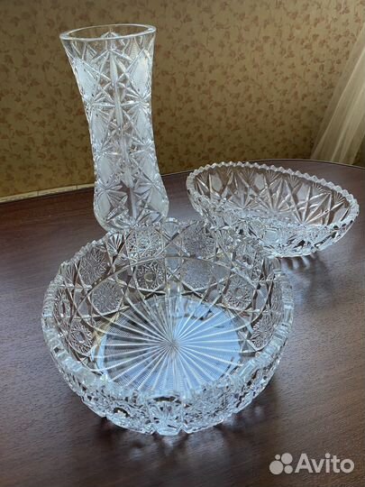 Хрустальная посуда СССР