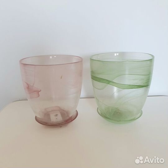 Кашпо стекло для орхидей