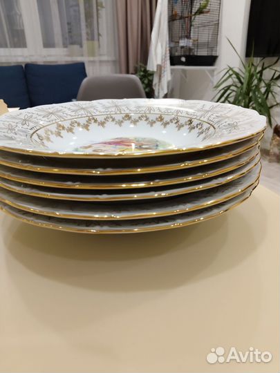 Тарелка для супа глубокая Мадонна Чехия