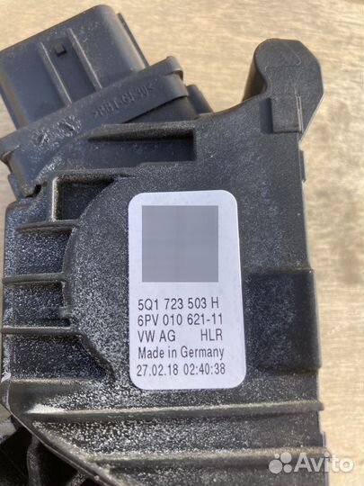 Педаль газа Vag 5Q1723503H Audi, Skoda, Volkswagen