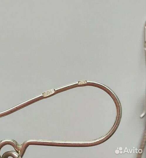 Серебряные серьги