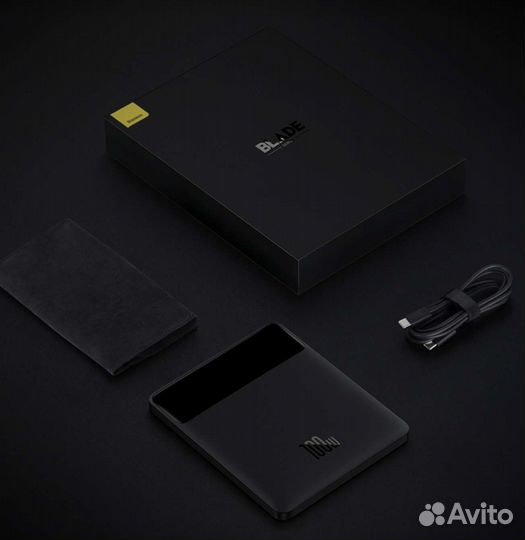 Powerbank Baseus Blade 100w 20000mAh, новый