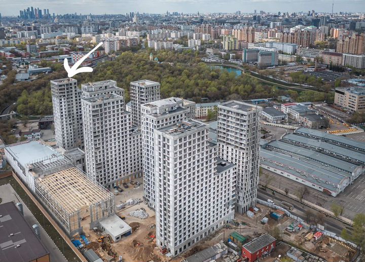 Апартаменты-студия, 17,5 м², 7/21 эт.