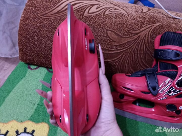 Коньки детские раздвижные 30 33