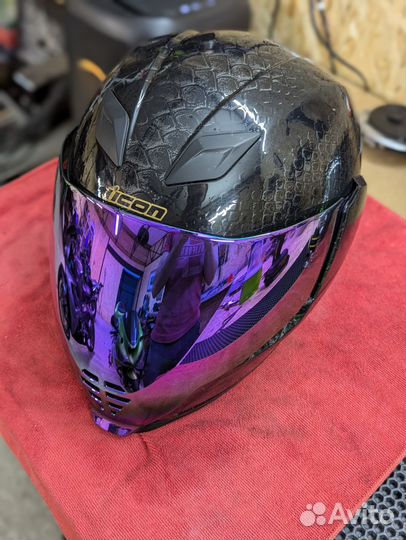 Icon Airflite Nocturnal Размер L