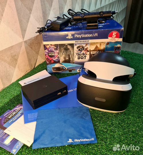 Шлем PS VR 2 ревизия ps4 ps5 пс4