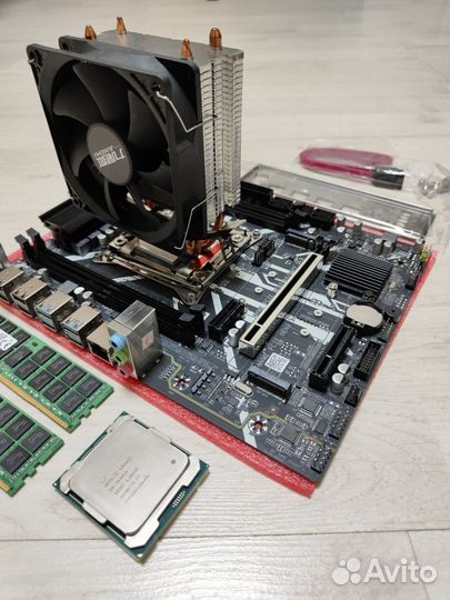 Комплект с кулером + 32гб DDR4+10 Ядер