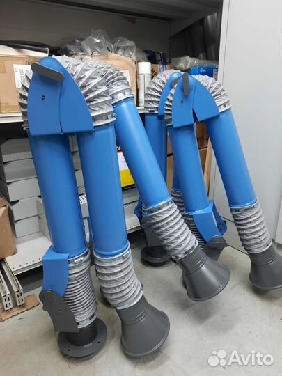 Вытяжное оборудование заводское для газосварки