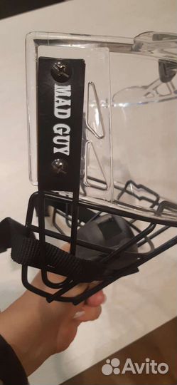 Хоккейная маска визор mad guy взрослая