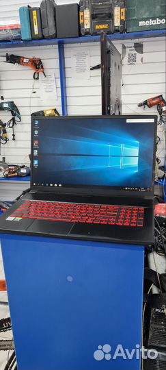 Игровой ноутбук MSI GF75 Thin 10UC-058XRU