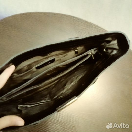 Сумка женская натуральная кожа черная