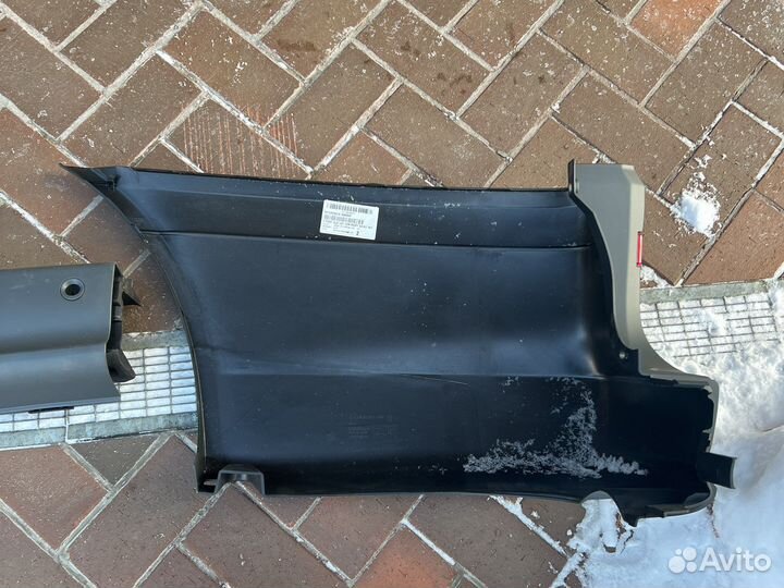 Бампер задний mercedes viano